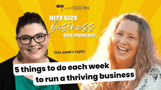 5 things to do each week to run a thriving business featured image