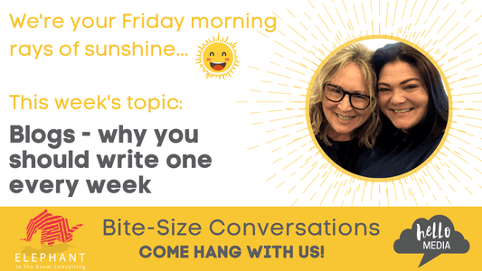 Blog - Why you should write one every week