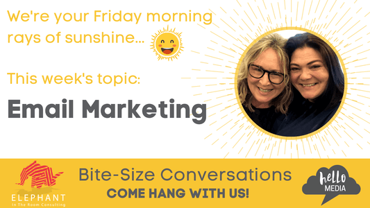 Hello media bite size conversations Email Marketing Kylie Mowbray Allen June