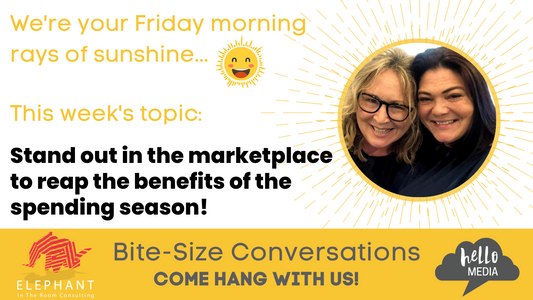 Stand out in the marketplace to reap the benefits of the spending season!