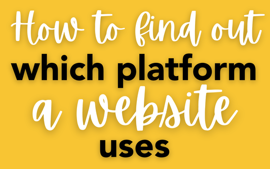 what platform does a website use? what font does a website use?
