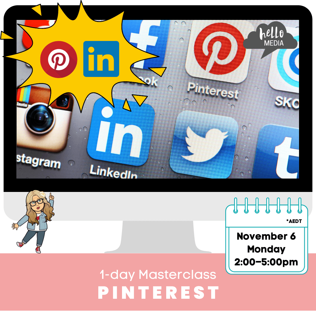 hello media masterclass pinterest