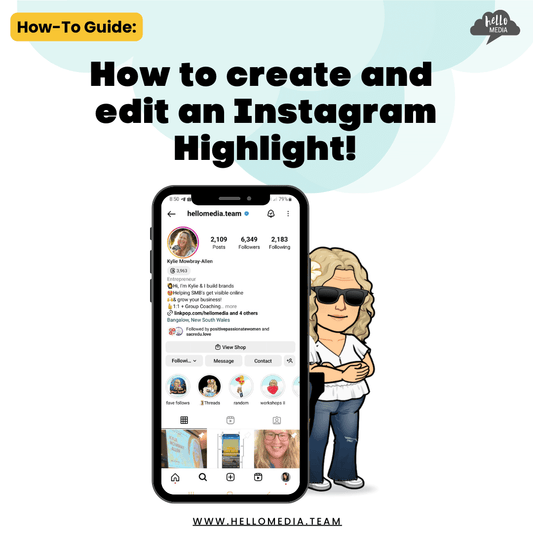 How to create an instagram highlight