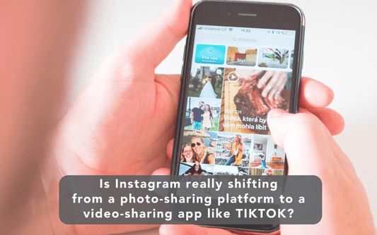 Is Instagram really shifting from a photo-sharing platform to a video-sharing app like TIKTOK?