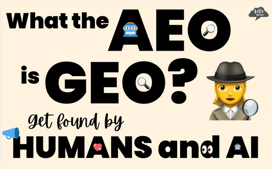 what the AEO is GEO? Get found by humans and AI - SEO / GEO / AEO demystified