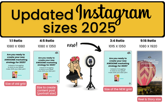 updated instagram sizes 2025