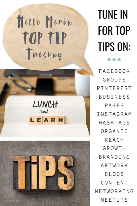 Welcome to top tip Tuesday!
