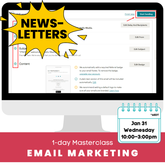 hello media masterclass email marketing