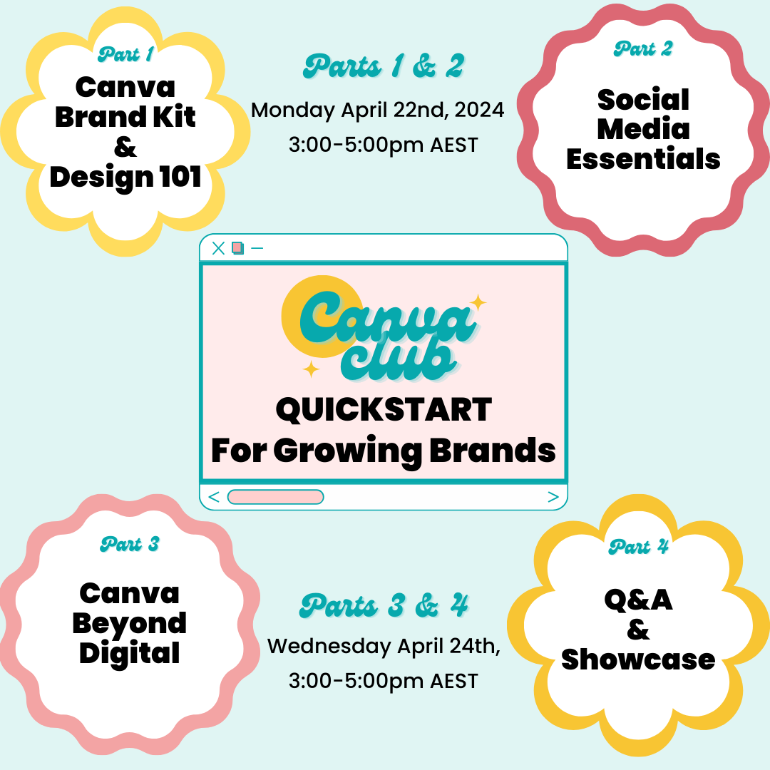 Canva Club Quickstart ~ for Growing Brands 🌱